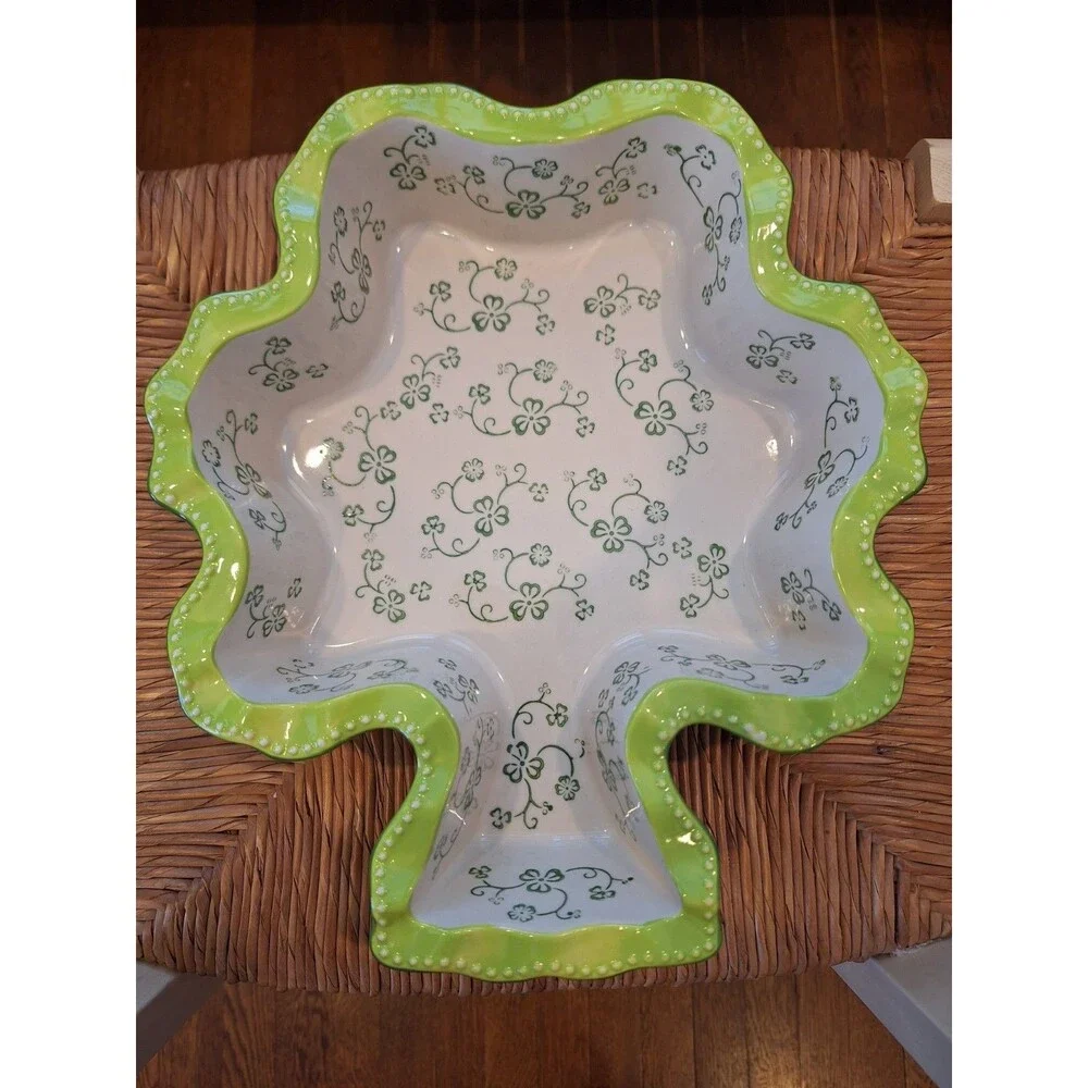 TEMPTATIONS FLORAL LACE BAKING CAKE TREE MOLD WITH CARRYING RACK By TARA 1.75QT